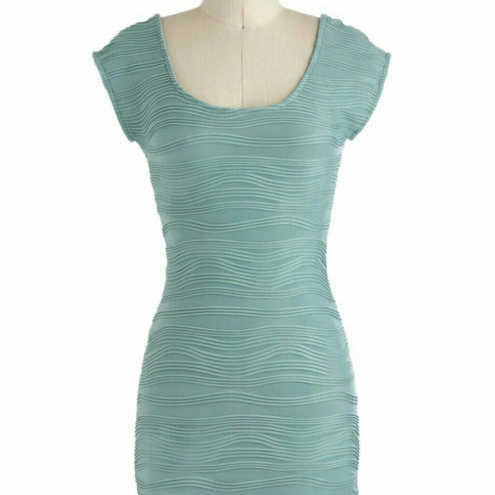 Seafoam Bodycon Dress NWOT
